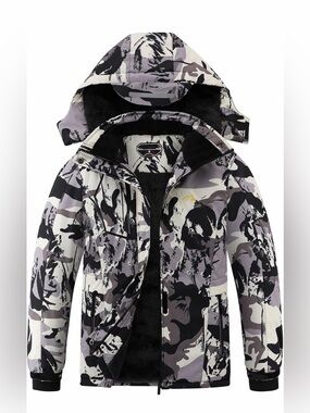 Winter Hooded Snow Jacket